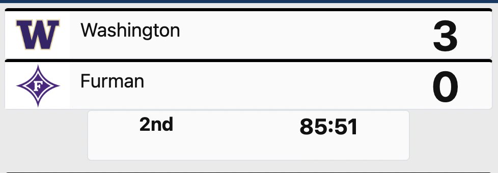 Furman doesn't need a three here. They could still get the quick two and foul.
