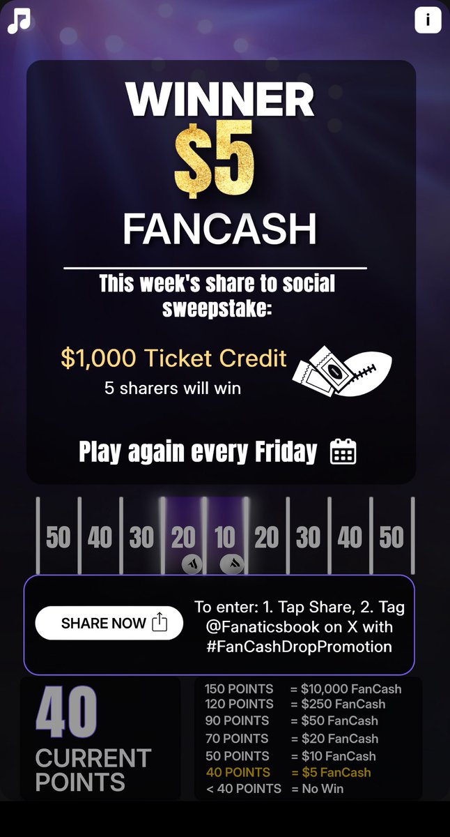 johnspork69's tweet photo. Play the #FanCashDropPromotion today

 https://t.co/gnPLXV9QAD https://t.co/Iqgh9Lugh2