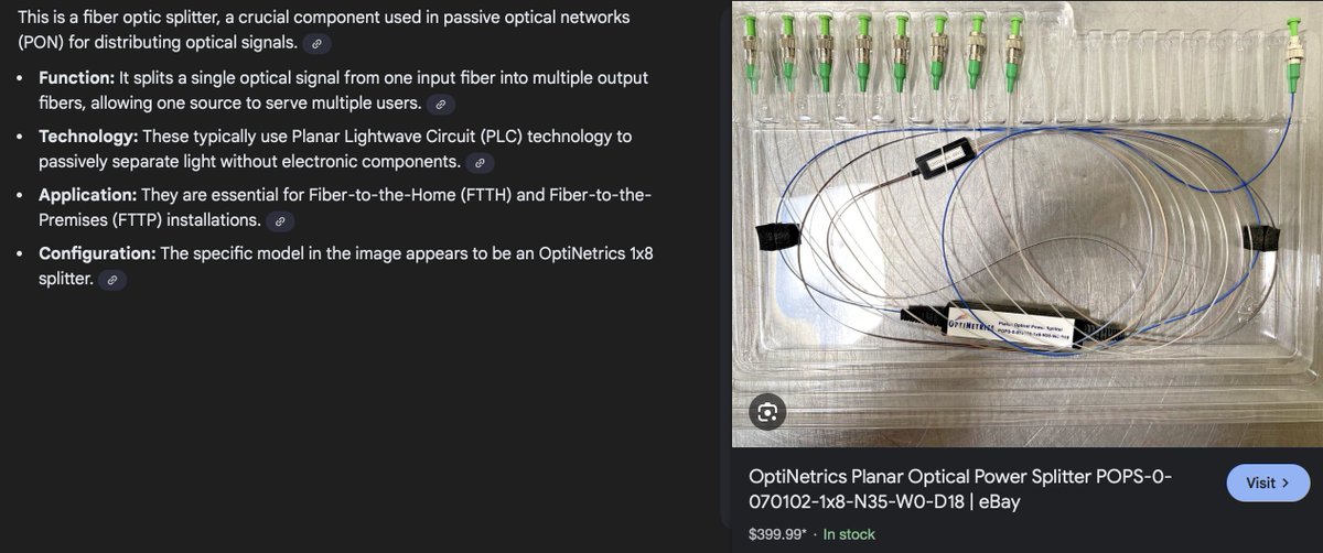 Epstein used a PLC splitter instead of an ONU where the fiber optic lines come onshore his private island, so it was effectively a CO, and each resulting network has max bandwidth instead of a fraction of total bandwidth, right?
it looks like 5 of those connections are wired...