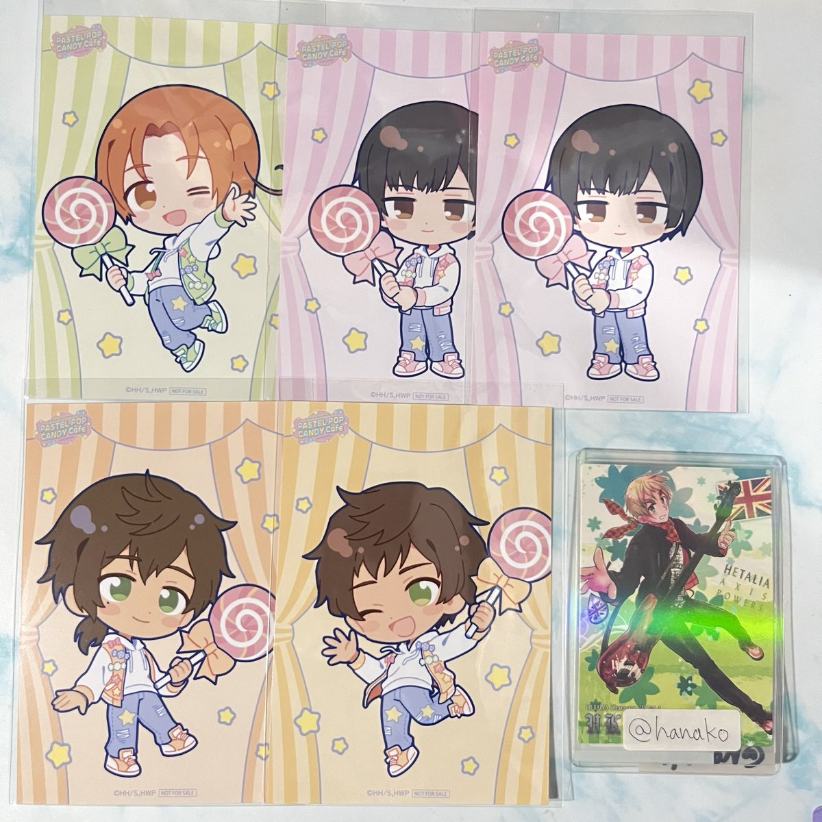 交換 譲渡】 ヘタリア アニメイトカフェ mixx garden アクリルバッジ