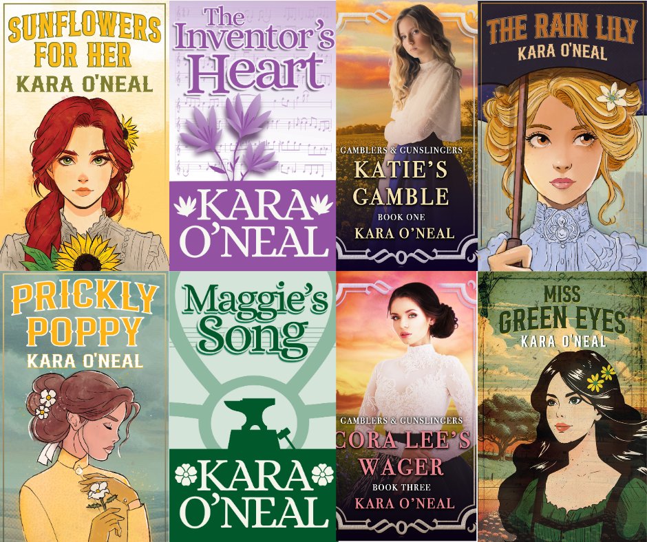 KaraONealAuthor's tweet image. #𝐁𝐢𝐧𝐠𝐞𝐀𝐁𝐨𝐨𝐤𝐒𝐞𝐫𝐢𝐞𝐬

𝐏𝐢𝐤𝐞'𝐬 𝐑𝐮𝐧
⭐️Small Town + Two Main Families
𝐆𝐚𝐦𝐛𝐥𝐞𝐫𝐬 &amp;amp; 𝐆𝐮𝐧𝐬𝐥𝐢𝐧𝐠𝐞𝐫𝐬
⭐️Adventure + Family
𝐖𝐢𝐥𝐝𝐟𝐥𝐨𝐰𝐞𝐫𝐬 𝐨𝐟 𝐓𝐞𝐱𝐚𝐬
⭐️Strong Women + Bold Men

books2read.com/ap/xdPlZ4/Kara…

#HistoricalRomance #WesternRomance