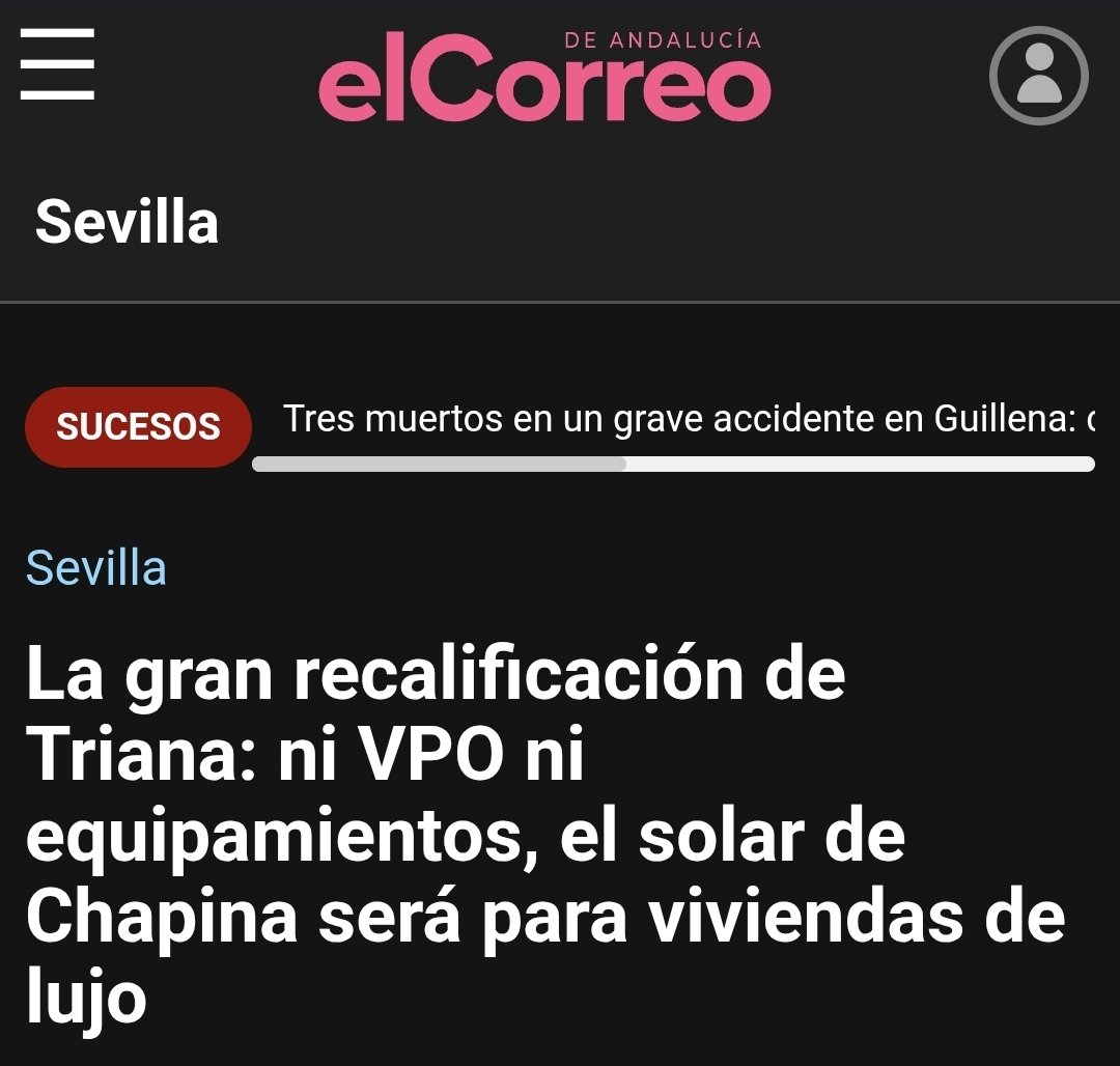 Parcelas municipales de Triana y Nervión para fondos que harán pisos de lujo y las vpo al extrarradio. Sevilla está en marcha... para algunos más 🧱💰💼 que para otros. La maldicion del "gran gestor" de Tomares.