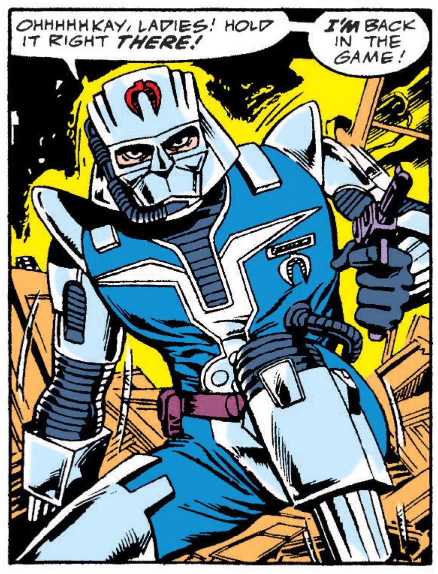 ClassicGIJoe's tweet image. Out of context Cobra Commander.