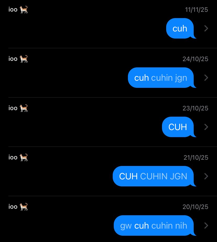 collumbo's tweet image. CUH CUHIN JGN