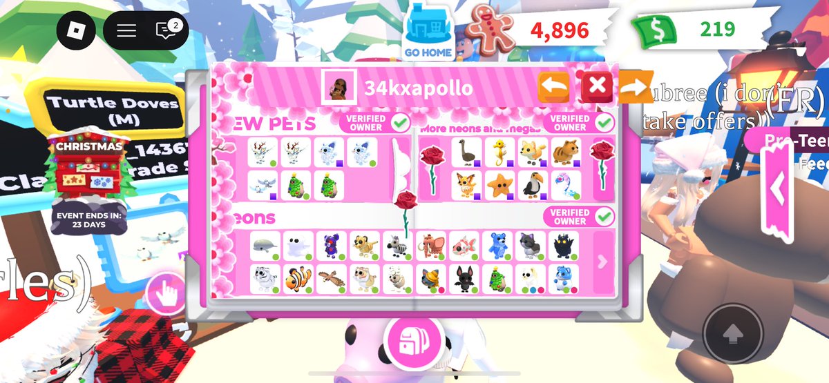 Anyone got offers looking for upgrades #adoptmewinter #adoptme #roblox ( looking for adopt me pets only )