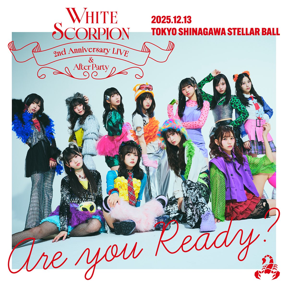 ◤◢◤◢◤◢◤◢◤◢◤◢ 本日開催❕ 「WHITE SCORPION 2nd