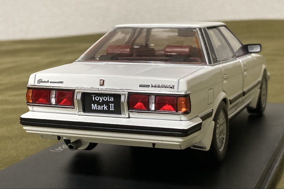 1/24 国産名車コレクションGX71マークⅡを昨日発見。しかも2つも！値段