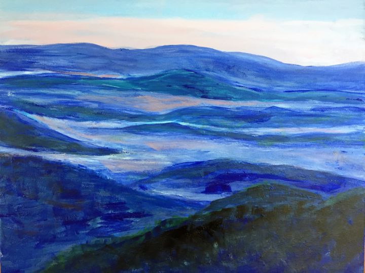 RGF52's tweet image. Art of the Day! "Blue Mountain". Buy at: ArtPal.com/robertgfishman…