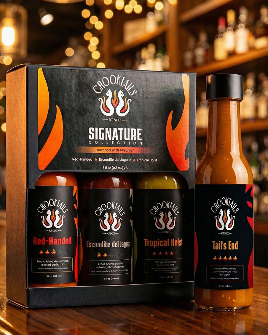 Crooktails Hot Sauce tweet media