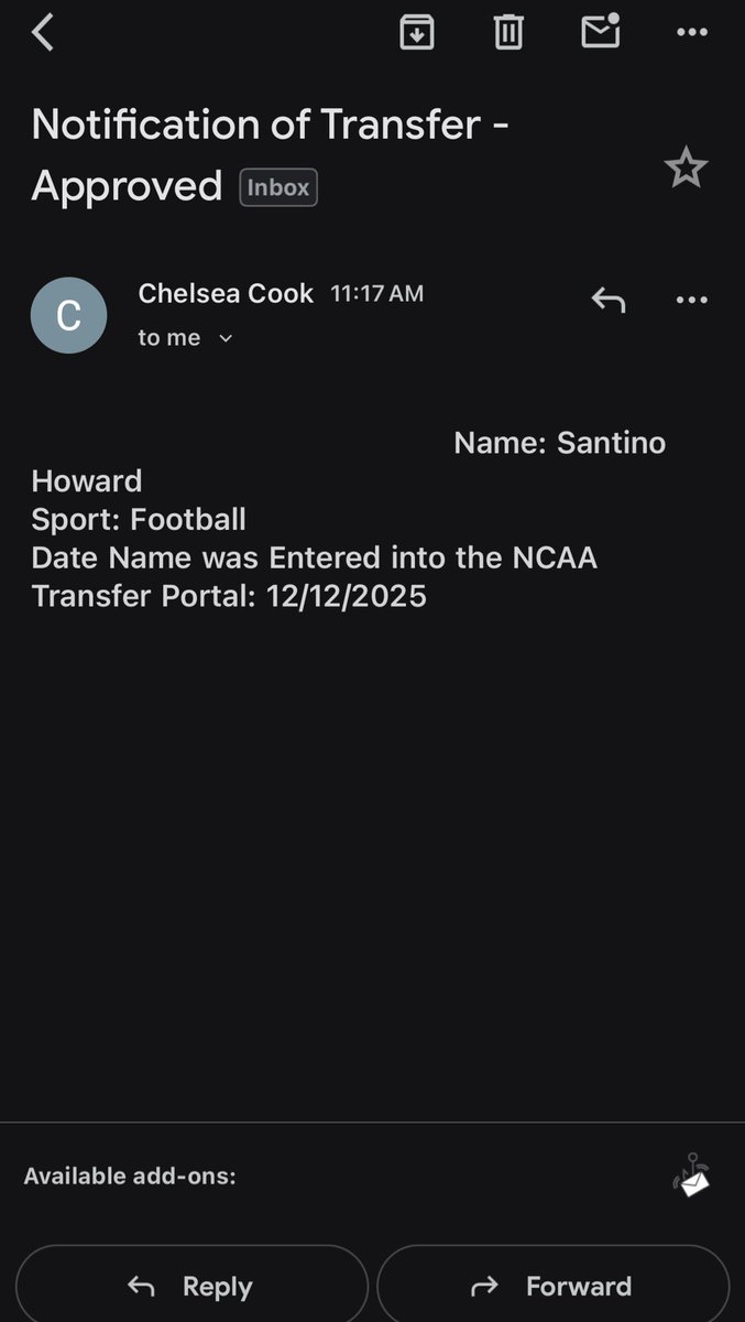 Santino Howard tweet media