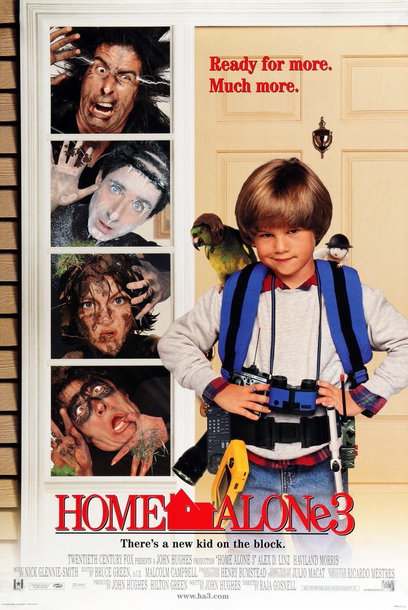 FilmNewsNos's tweet photo. 🎬MOVIE HISTORY: 28 years ago today, December 12, 1997, the movie ‘Home Alone 3’ opened in theaters!

#AlexDLinz #OlekKrupa #RyaKihlstedt #LennyVonDohlen #DavidThornton #HavilandMorris #MarianSeldes #ScarlettJohansson #RajaGosnell https://t.co/V0csHszDwa