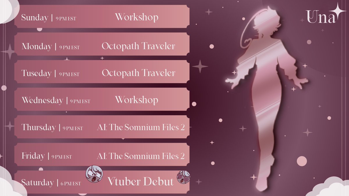 I got super ambitous and went into making a #Vtuber model instead of just a PNGTuber, and to celebrate my stream milestones, I will be having my #VtuberDebut on the 20th of December. Hope to see you guys there! I will keep you guys updated on the stream activities!  ✨️⏳️