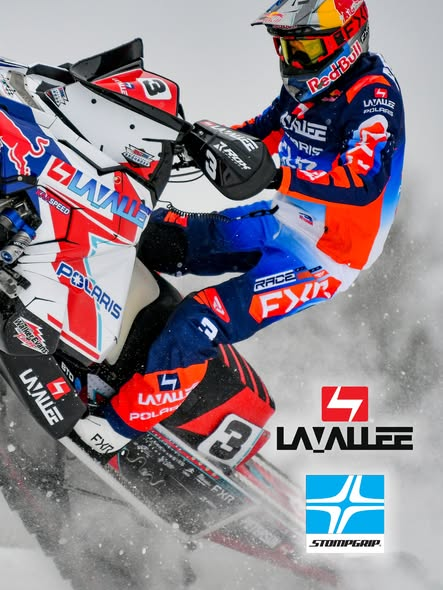STOMPGRIP's tweet image. Snocross is back this weekend at Mt Zion!🔥

Opening weekend is here and everyone is rolling in hungry and ready to set the tone.

We’re proud to support Team Lavallee as they kick off the 2026 season!

#Stompgrip #TeamLaVallee #Snocross #TractionInAction #Snowmobile