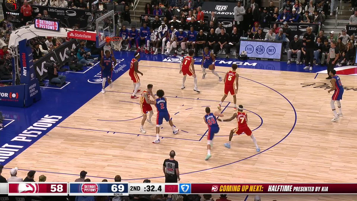 JJ to DD!
We trim it to 9 at the half