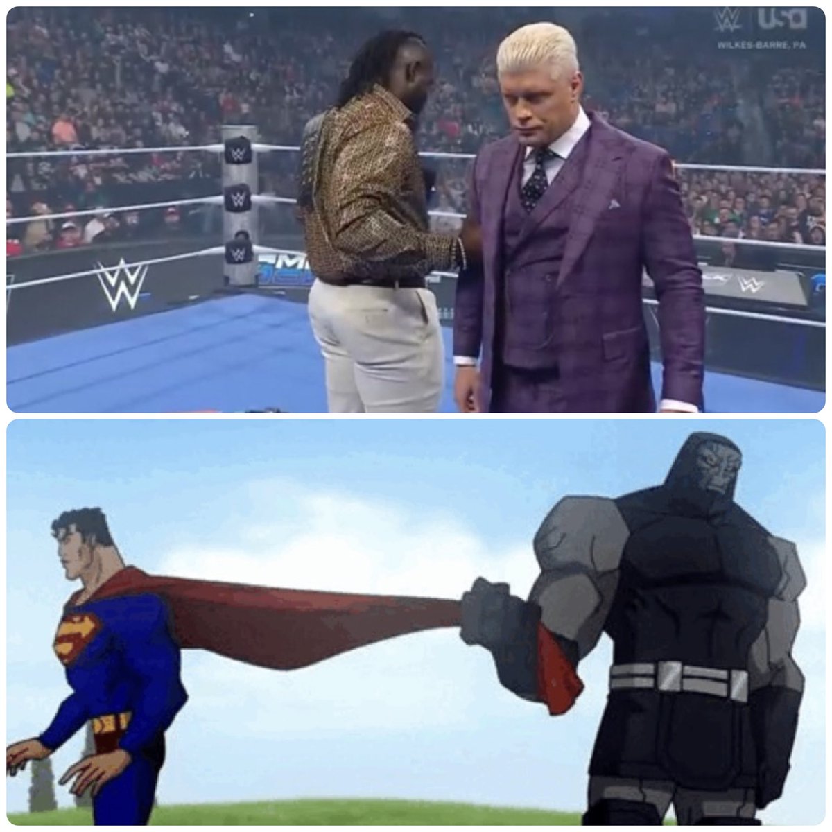 SAME ENERGY 😂

#Smackdown