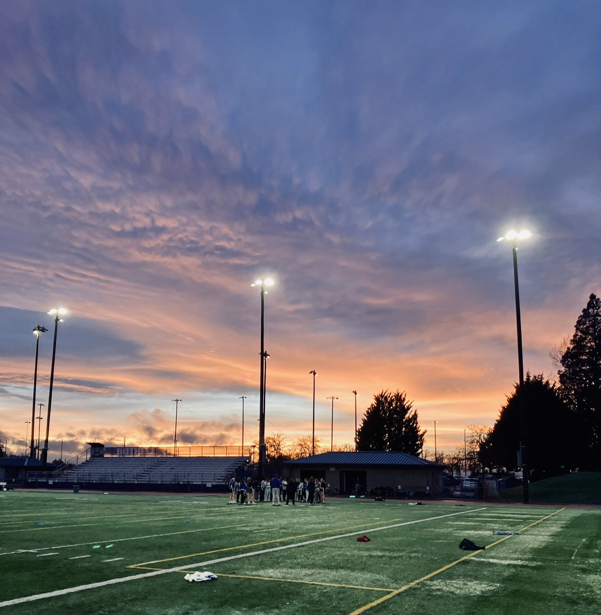 AD_Klee's tweet photo. Flag Football practice tonight. https://t.co/BmOrDBmmdc