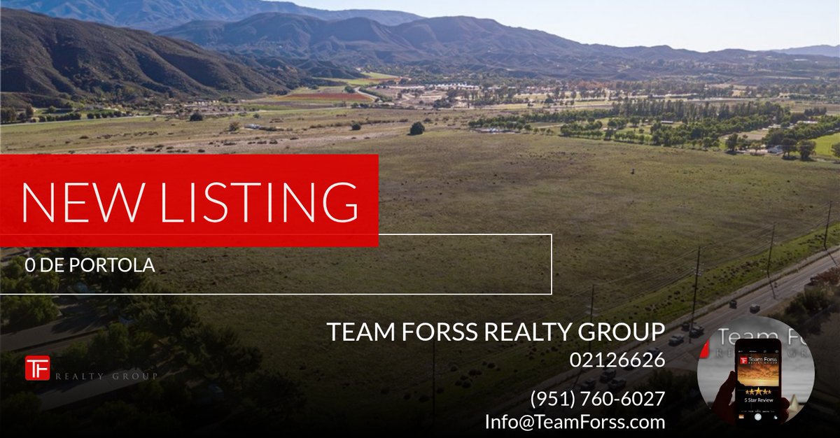📍 New Listing 📍 Take a look at this fantastic new property that just hit the market located at 0 De Portola in Temecula. Reach out here or at (951) 760-6027 for more information

teamforss.com homeforsale.at/0_DE_PORTOLA_k…