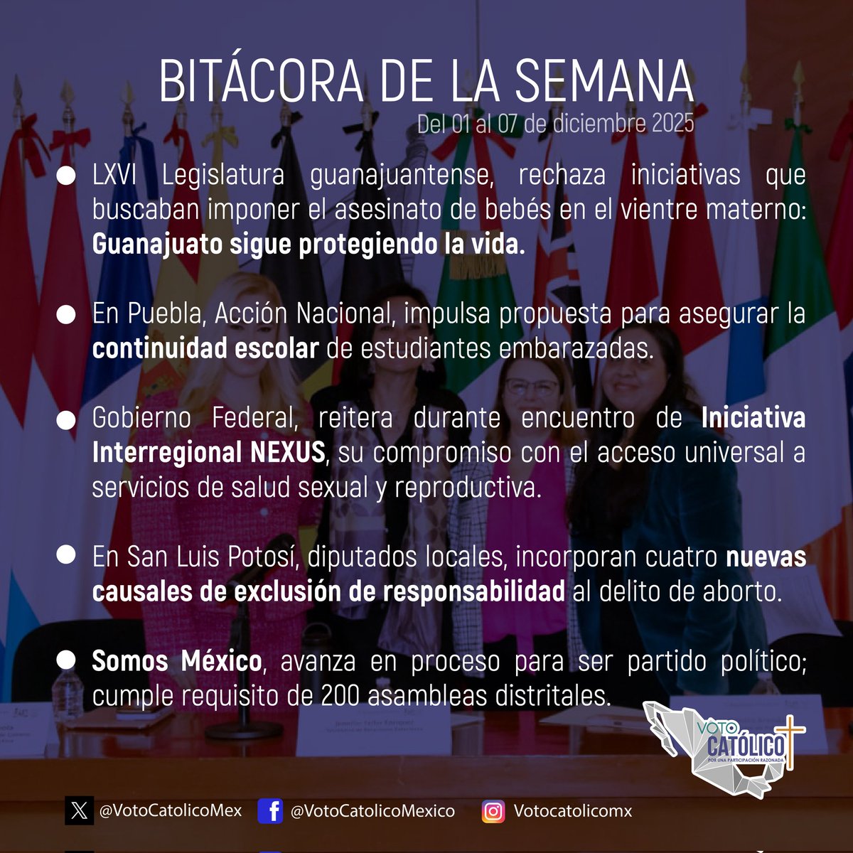 En #Puebla, <a href="/AccionNacional/">Acción Nacional</a>, IMPULSA propuesta para asegurar la continuidad escolar de estudiantes embarazadas y en #SanLuisPotosí, diputados locales, INCORPORAN cuatro nuevas excluyentes de responsabilidad en el delito de aborto. 

#Entérate

#SíALaVida

#AbortarNoEsUnDerecho