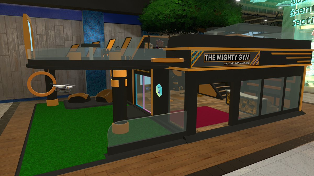 The Mighty Gym - VR Fitness World tweet media
