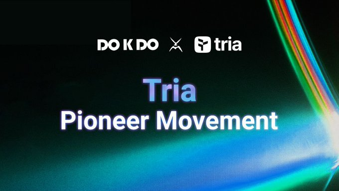 liaoblove520's tweet photo. DOKDO DAO 搞了个「Pioneer Movement」，对象是我之前一直在关注的链上新银行 @useTria 。

这次活动更像一次早期用户画像实验：

▷  时间：12 月 12 日～12 月 26 日 （UTC）
▷  奖池：10,000 美金（5000 USDT + 约 5000 美元等值 Tria 代币）
▷  只奖励最终排行榜前 70 名，采用分级发放

有几个点我觉得值得记录：

1⃣参与规则里写得很明确，所有指定任务必须全部完成，否则不计入排行。换句话说是筛选真正愿意花时间了解 Tria 的人。

2⃣ 活动页面在 https://t.co/K1lsVvqRuM，上面挂的是一串任务，而不是单纯的投票或充值。对 DOKDO 来说，这是在用行为数据给自己找 Tria 叙事的同路人，而不是买量。对 Tria 来说，则是一次用社区外部视角验证产品黏性的机会。

3⃣从收益角度，这更像一场高竞争、小规模的实验，名额只有 70 个，适合本来就在用 Tria、愿意系统性跑一遍任务的人。对只想快进拿空投的人，性价比可能一般，但对想深度参与的人，这是一次顺便证明自己使用深度的机会。

我把这类活动当成观察项目与社区关系的一个窗口，它不是决定性利好，但能看出团队愿不愿意把叙事交一部分给用户去共建。