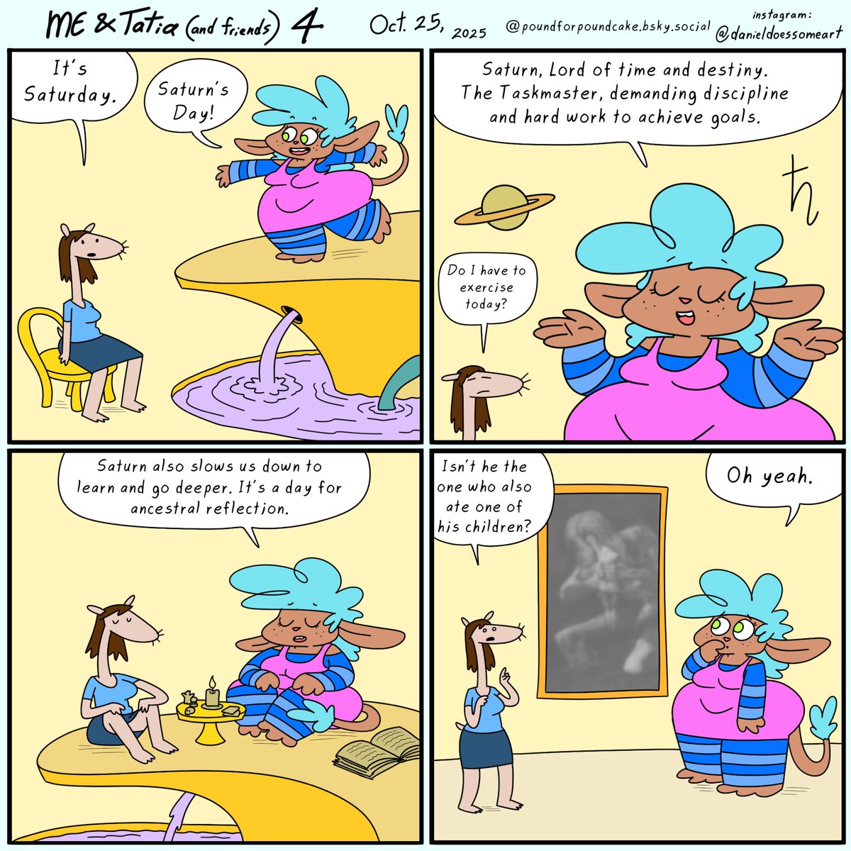 poundsofcake's tweet photo. I’ve been doing this daily comic
Thread post 1 https://t.co/99GEC3z3hs