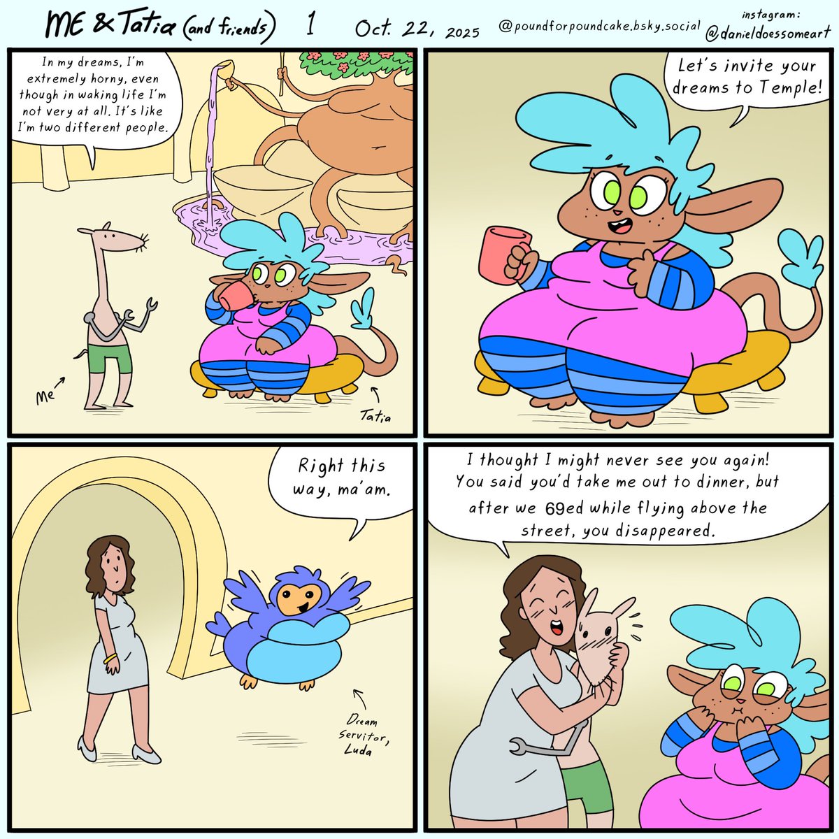poundsofcake's tweet photo. I’ve been doing this daily comic
Thread post 1 https://t.co/99GEC3z3hs