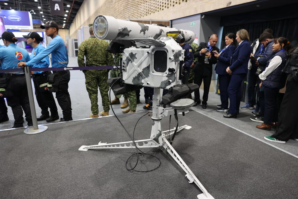En #Expodefensa, <a href="/Saab/">Saab</a> presentó portafolio de tecnología de punta para seguridad y defensa

Nota: short.do/44PI-E

globaldefense.com.mx