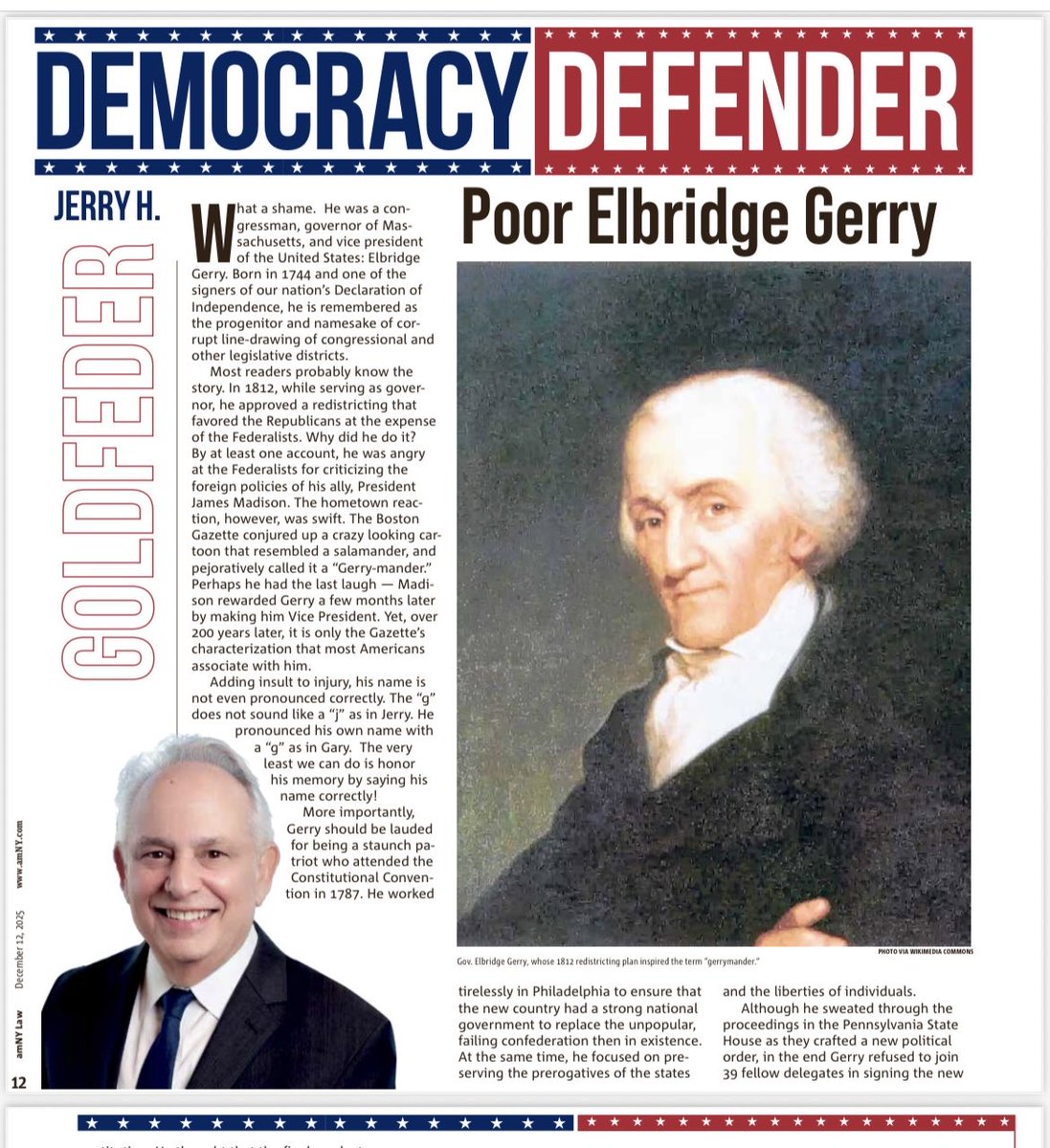 Jerry Goldfeder tweet media