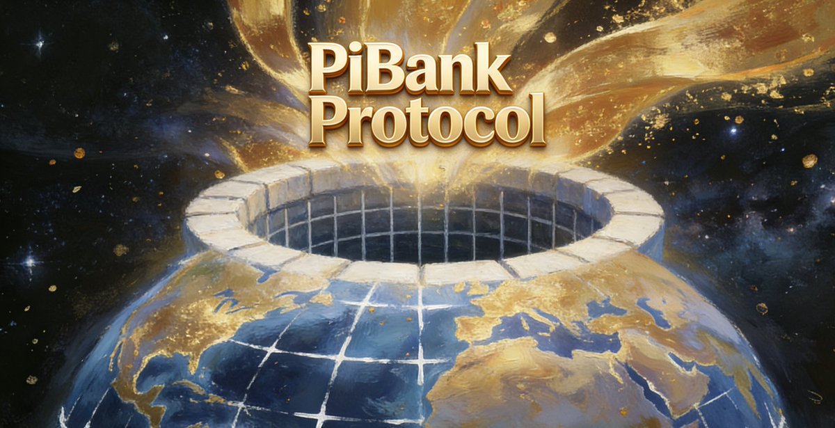 🌏钱井  ＃PiBankProtocol ：People’s Infrastructure for Financial Sovereignty.＃PiX
