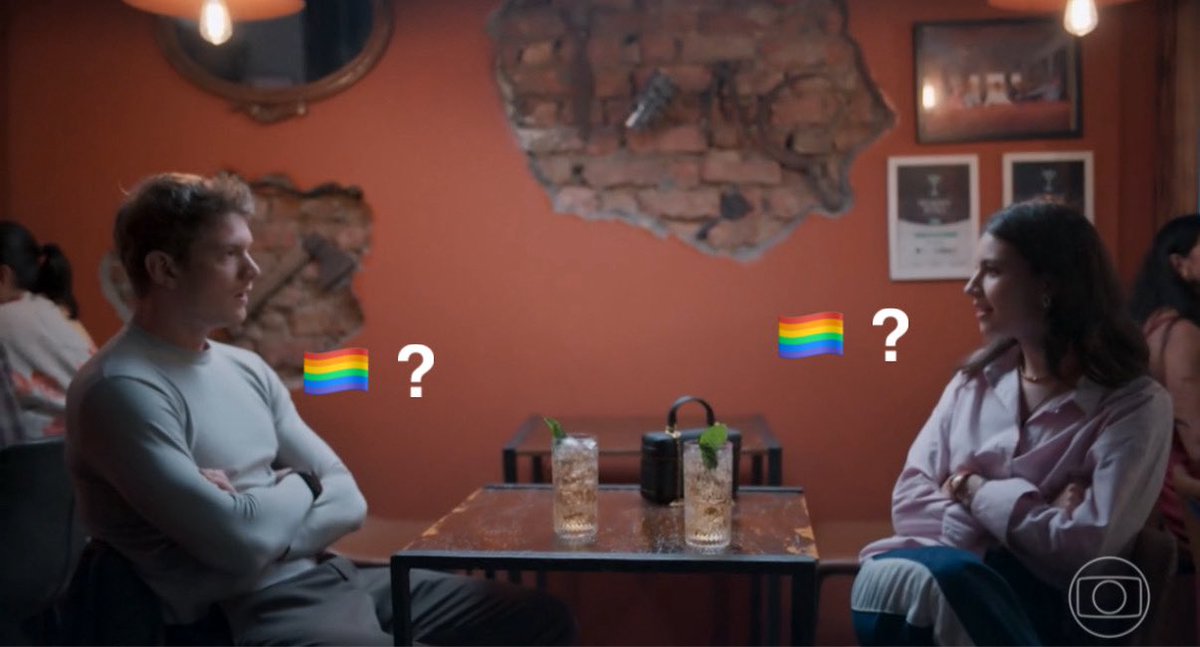 a conversa deles assim
#TresGracas