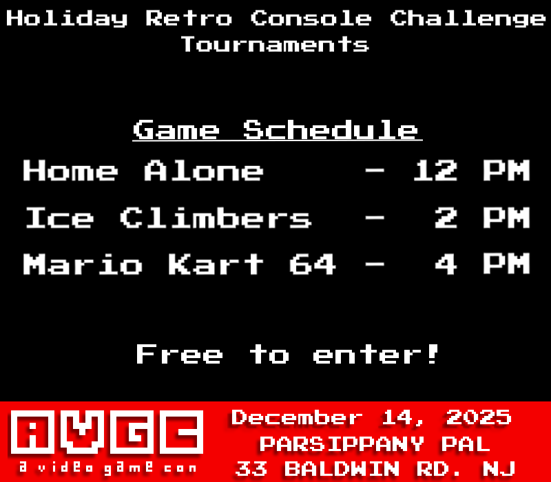 A Video Game Con NJ tweet media