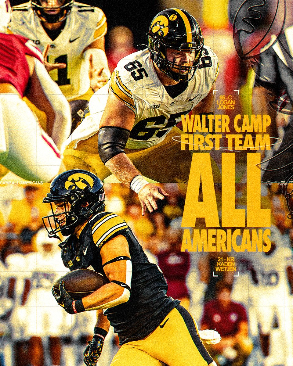 𝐖𝐚𝐥𝐭𝐞𝐫 𝐂𝐚𝐦𝐩 𝐅𝐢𝐫𝐬𝐭 𝐓𝐞𝐚𝐦 𝐀𝐥𝐥 - 𝐀𝐦𝐞𝐫𝐢𝐜𝐚𝐧𝐬 🇺🇸

<a href="/logan_jones75/">Logan Jones</a> x <a href="/WetjenKaden/">Kaden Wetjen</a>