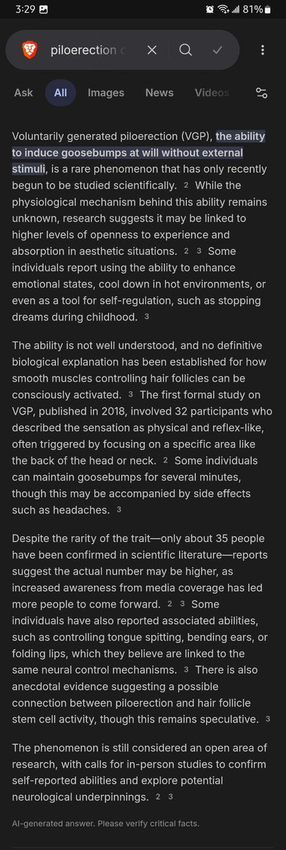 FreeRangeHumans's tweet image. Voluntary piloerection or piloerection on demand....it's your biofield and it's anatomical.