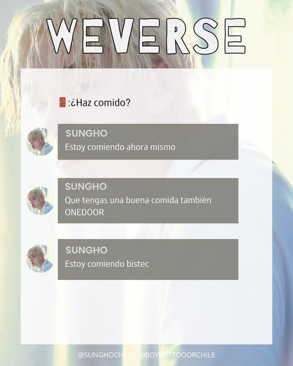 Sungho chile tweet media