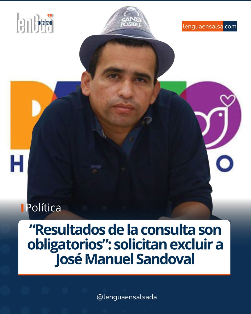 Saúl Villar Jiménez solicitó la revocatoria parcial de la lista del <a href="/PactoCol/">Pacto Histórico Oficial</a> a la Cámara por el Meta. Pide excluir a José Manuel Sandoval Garzón y que se incluya a Martha Cecilia Garzón Cortés, tras señalar que el candidato se retiró de la consulta interna antes de realizarse.