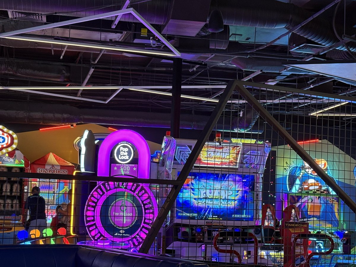 At TimeZone with the nephews.