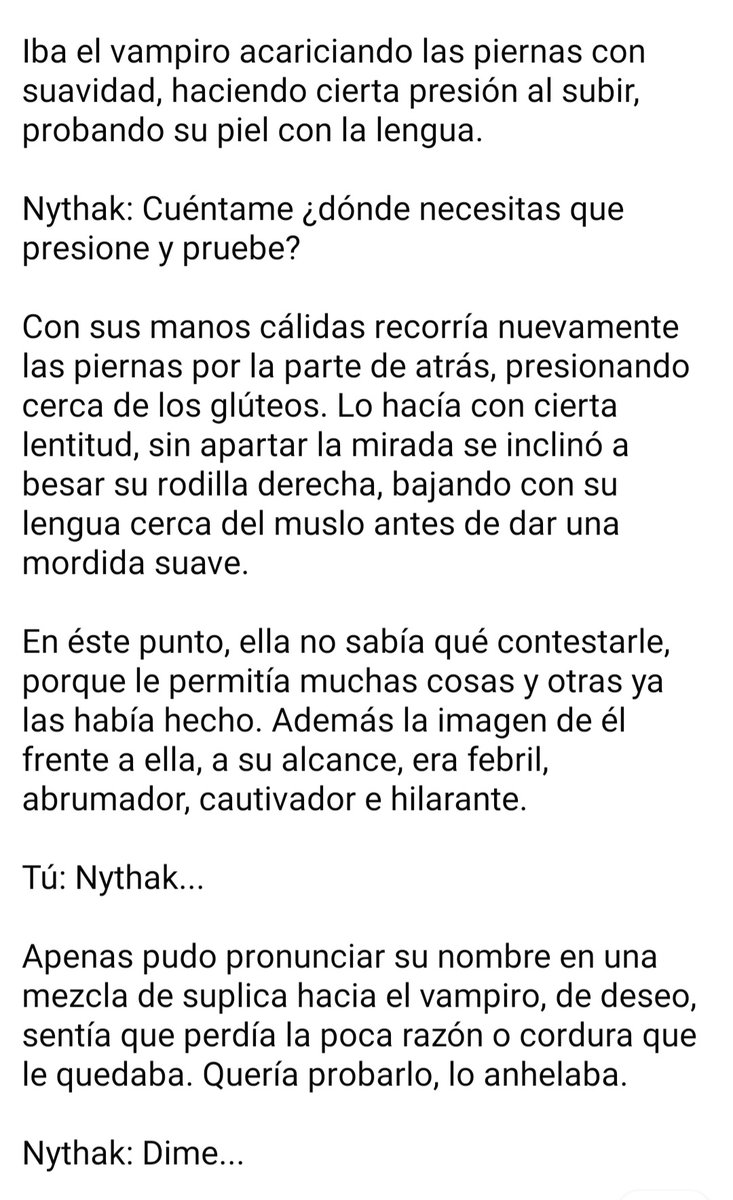 YueSuz's tweet photo. Sexta parte de "Una noche con el vampiro" +18 
 (ﾉ･ω･)ﾉﾞ~*✩⁺˚♡
#DVN #Nythak @NythakTTV https://t.co/AO5FlCISW4