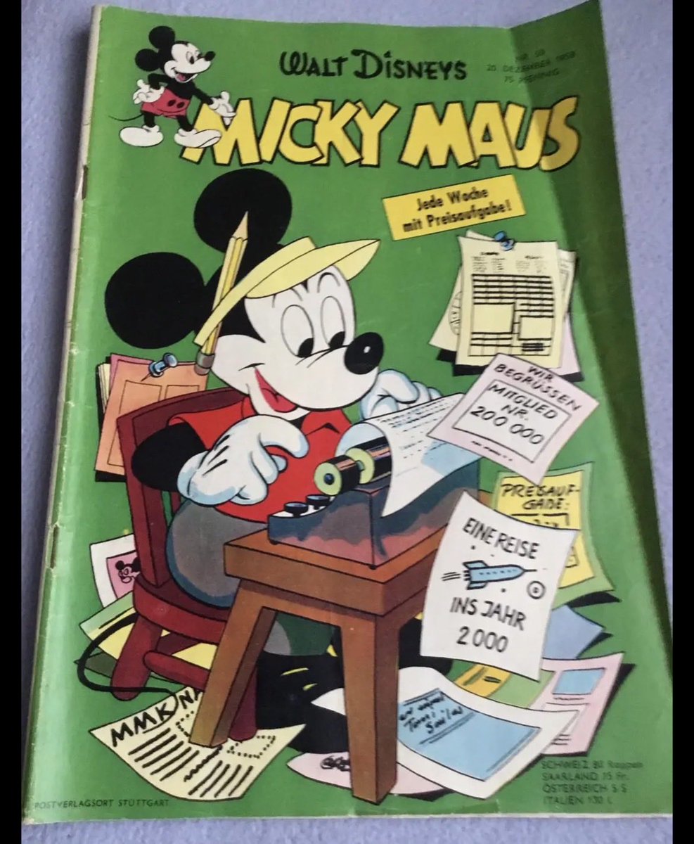 Die Micky Maus von Dezember 1958