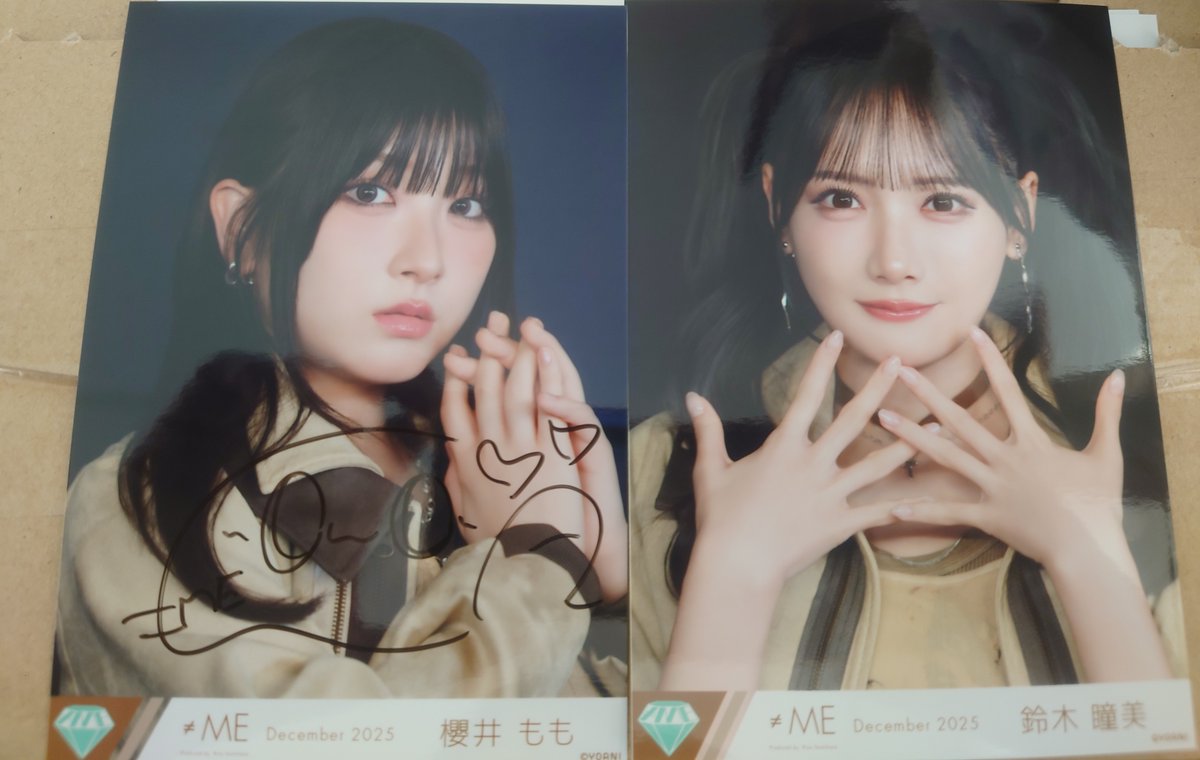 徘徊していた排他的ファイター生写真直筆チャレンジはももきゅんヨリ