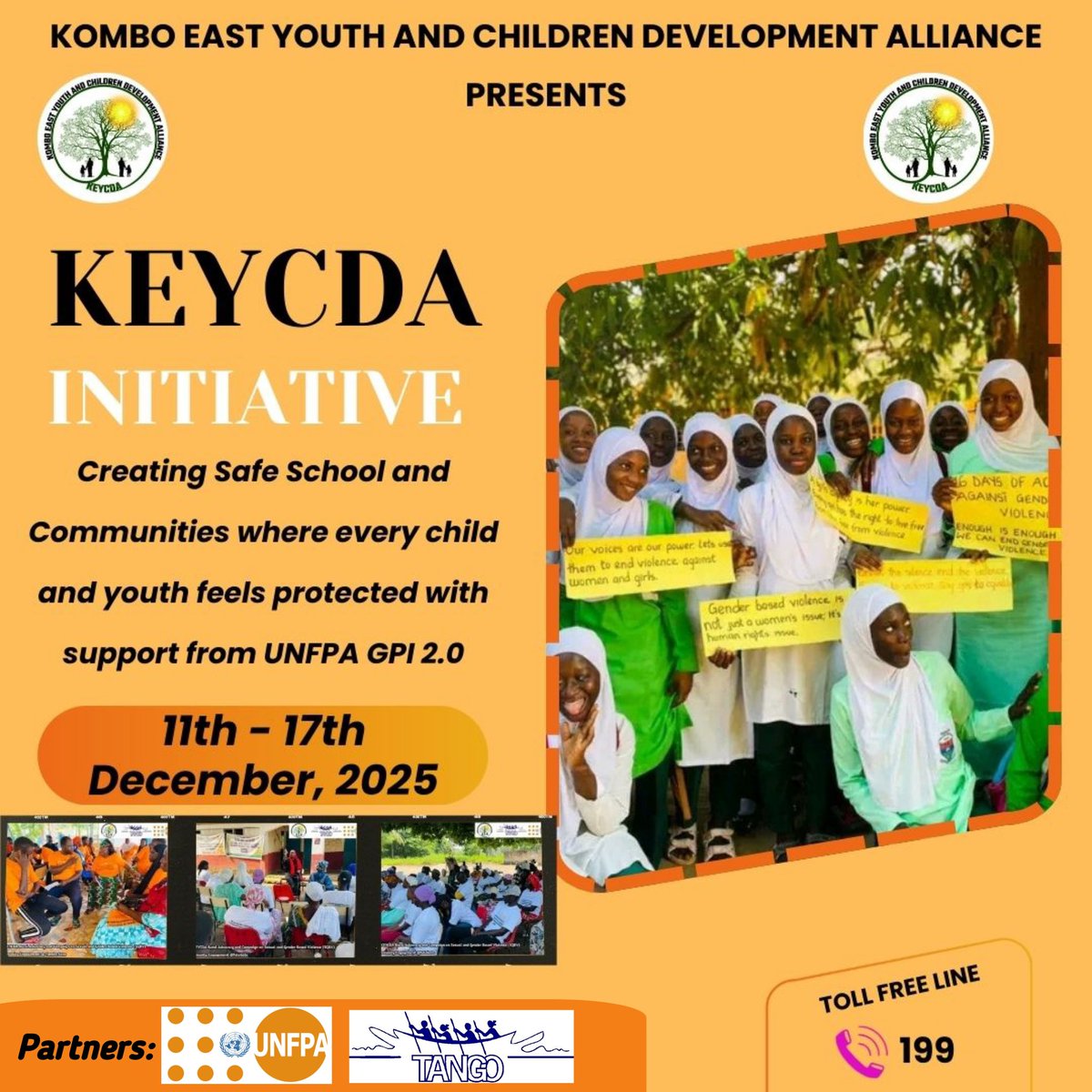 keycda2005's tweet photo. KEYCDA has launched a district-wide Community Dialogue Initiative in Kombo East to strengthen child &amp; youth protection under the theme Safe Schools and Communities for All.
Supported by @UNFPATheGambia
through Tango. This project will run from 11-17 Dec, 2025. https://t.co/NKVBIBF62M