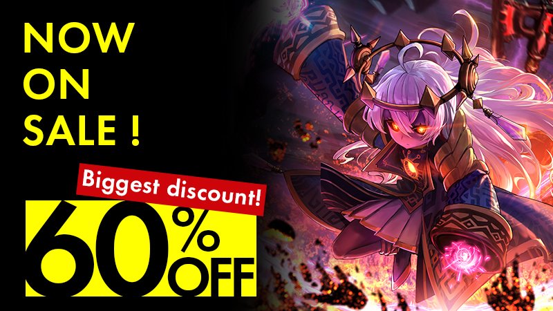 ／
📢60％OFFセール開始✨
＼

『#超古代兵器ホリー』が #Steam にてセール開始😈過去最高の60%OFFセールです‼️

クリスマスシーズンのこの時期🎄サンタさんも嬉しい割引価格で超古代兵器ホリーを手に入れましょう🎅

▼詳細はこちら
store.steampowered.com/app/2403260/_/