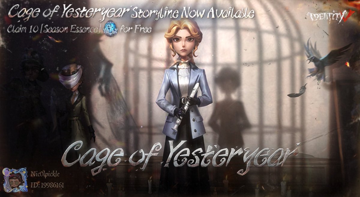 lovedognili's tweet photo. I'm playing Identity V. Fancy a game? https://t.co/Y3lj7i7l6L