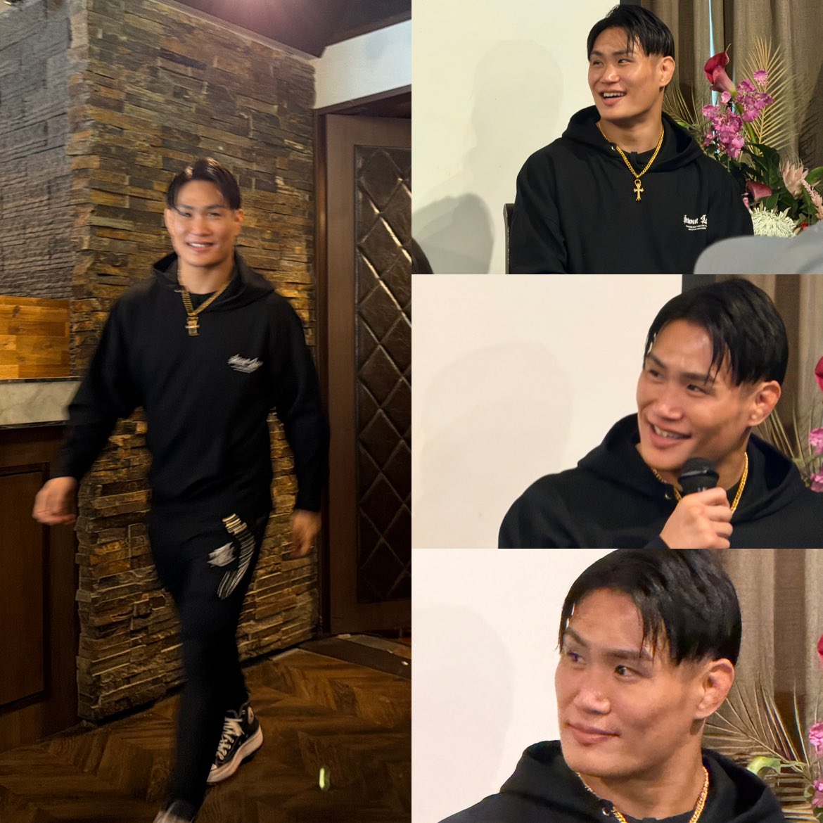 タイムセール！特大応援バナー　堀口恭司　krazybee att ファンミ楽しかったーーー🔥 #ATTファンミーティング #堀口恭司 #金