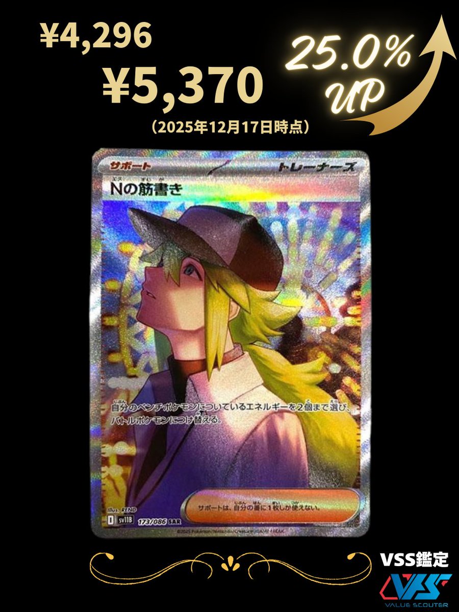 ブラックボルト、ホワイトフレアの再販も 減ってきたこともあり、 『N