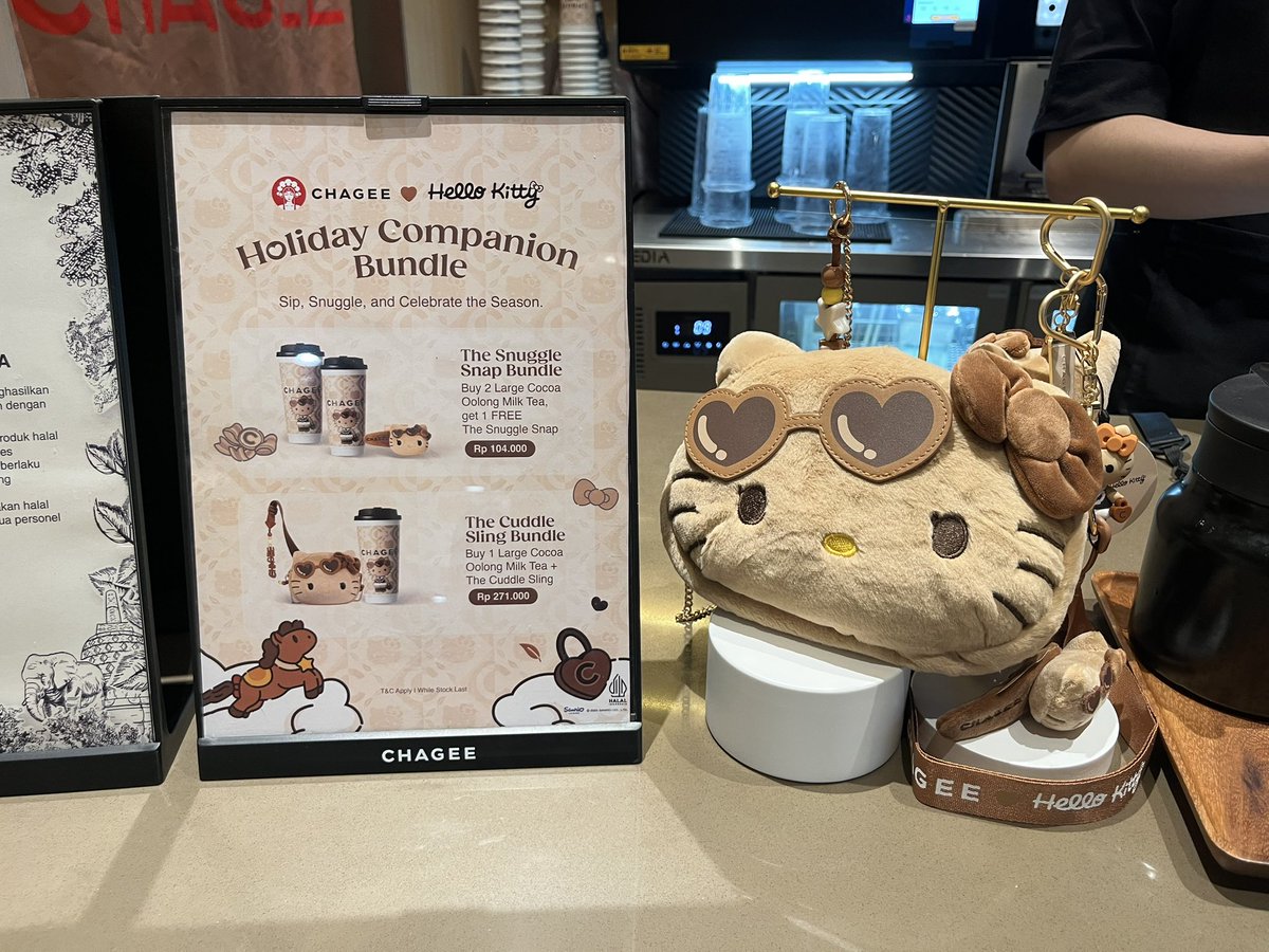 CHAGEE ハローキティ コラボセット CHAGEE Singapore 🇸🇬 | Celebrate sweet moments together with our