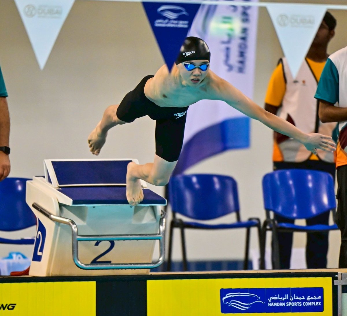 paralympic_jpc's tweet image. 水泳 #坪井弘恭 選手
「自身2度目の国際大会、緊張しすぎることはなく、いい緊張感で臨む事が出来た」と振り返り、メイン種目の100mバタフライでは金メダル🥇
大満足の大会だったようです！
#2025APYTeamJAPAN
#パラ水泳