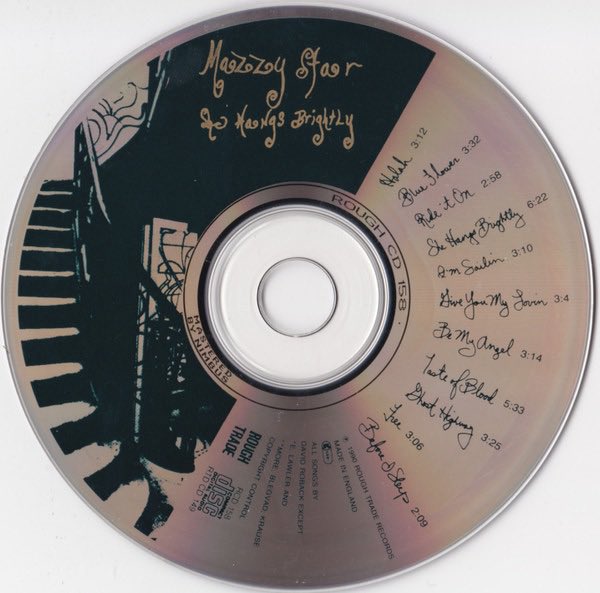 bab0oshk44's tweet image. Mazzy Star - She Hangs Brightly CD, 1990