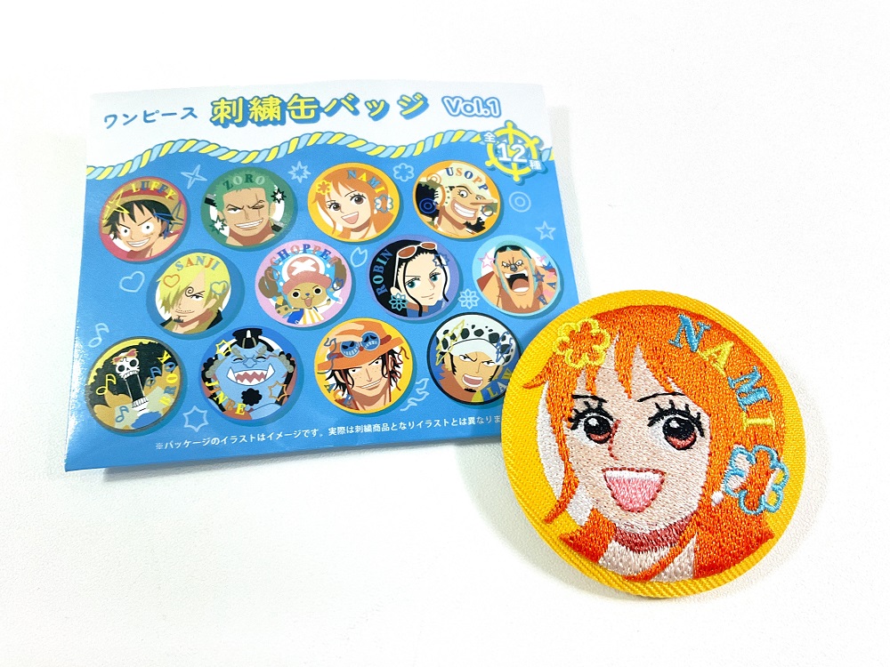 🔥おすすめ商品🔥 刺繍缶バッジ Vol.1/Vol.2 各880円(税込) ※こちらは