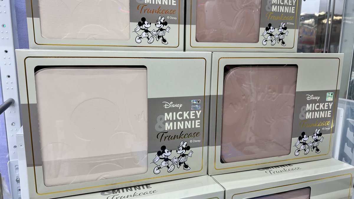 🧳景品入荷しましたー！🧳 #ディズニー #ミッキーandミニー #トランク