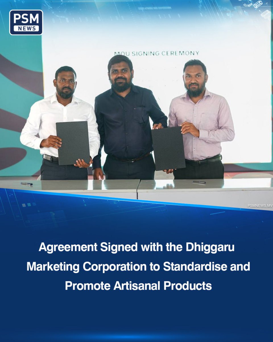 Dhiggaru Council President Ahmed Nishan underscored the importance of establishing a verified brand identity to mitigate economic losses caused by unauthorised imitation products.

psmnews.mv/en/170558